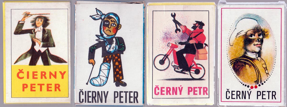 Čierny Peter card games manufactured by Obchodní Tiskárny Čierny Peter card games manufactured by Obchodní Tiskárny