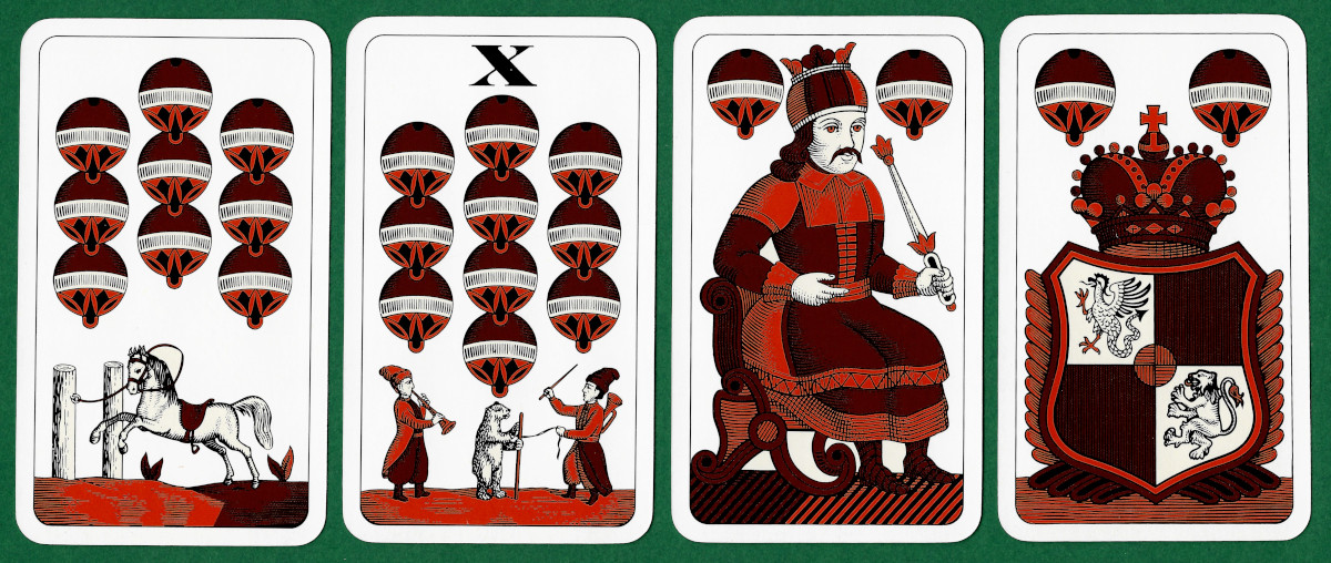 Mariáš - Black & Red Edition printed by Obchodní Tiskárny & HRG for the Designblok exhibition in Prague, 2024