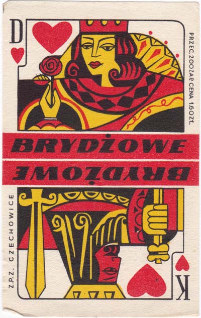 Czech Matchbox label