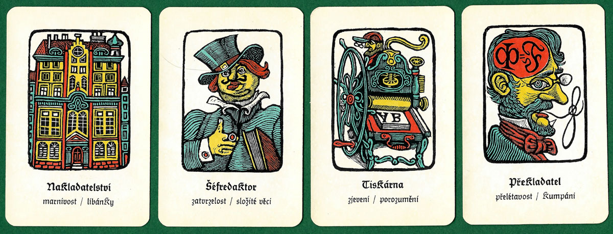 Zdeněk Mézl's Fortune Telling cards published by Mladá Fronta in 1967