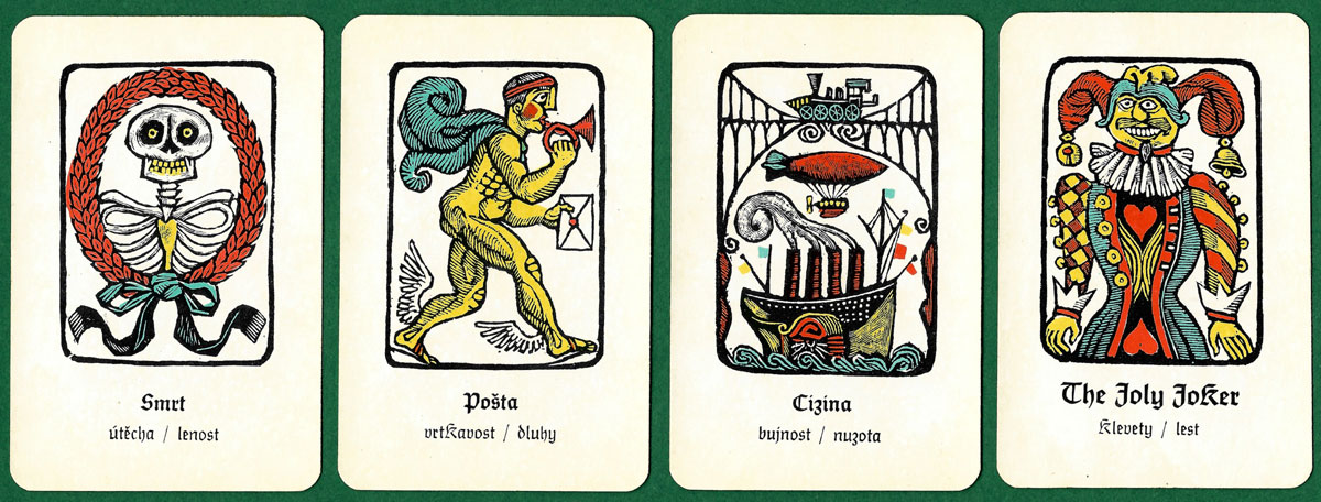 Zdeněk Mézl's Fortune Telling cards published by Mladá Fronta in 1967