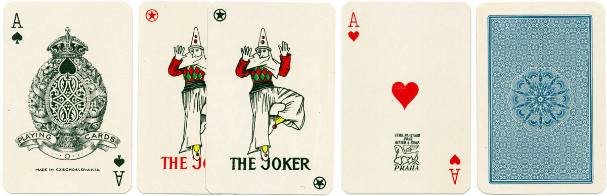 Piatnik-Ritter No.240 playing cards, pre-1946