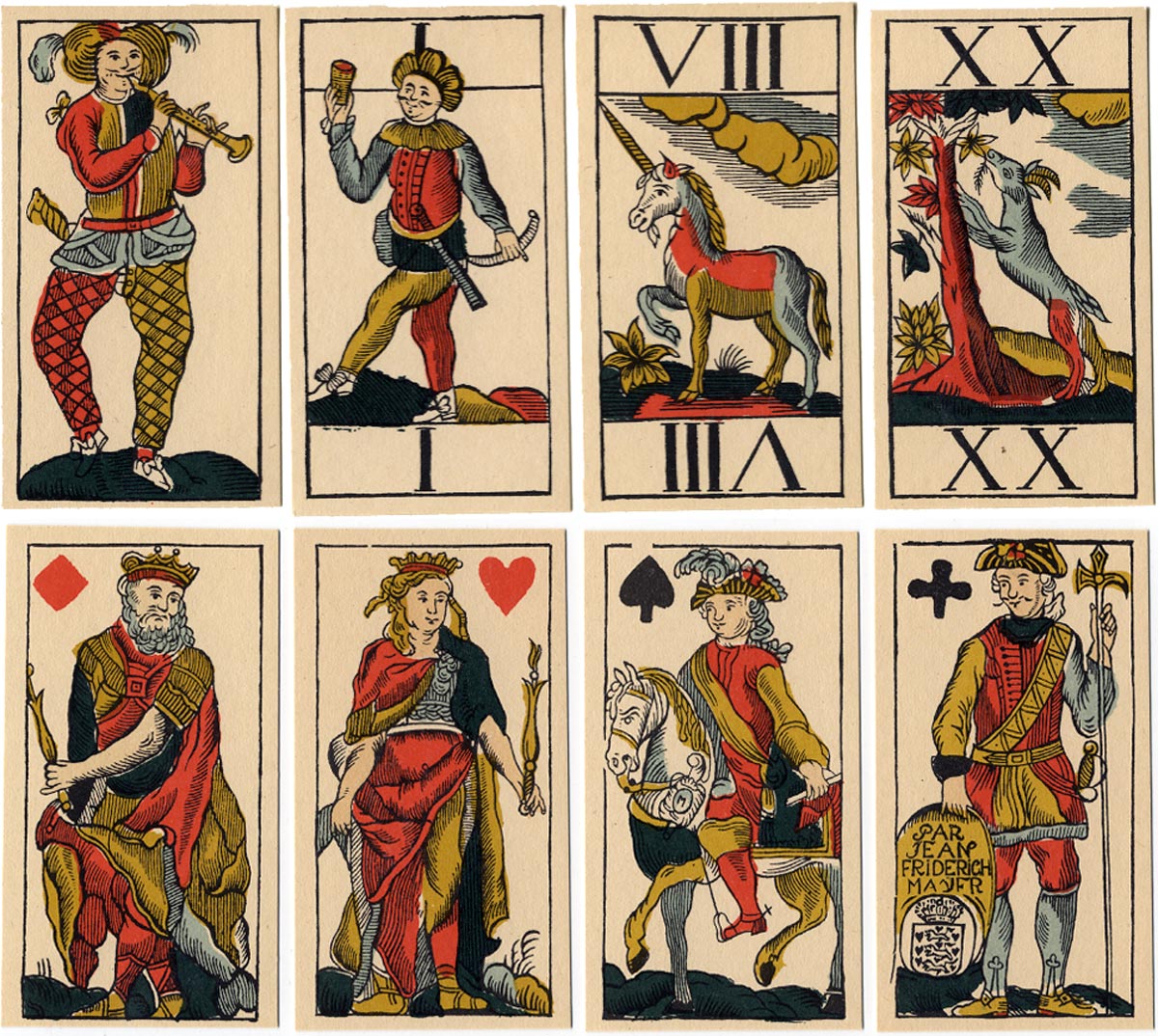 Danish ‘Tarok’ cards by Jean Friedrich Mayer Jean Friedrich Mayer (1752-1783)