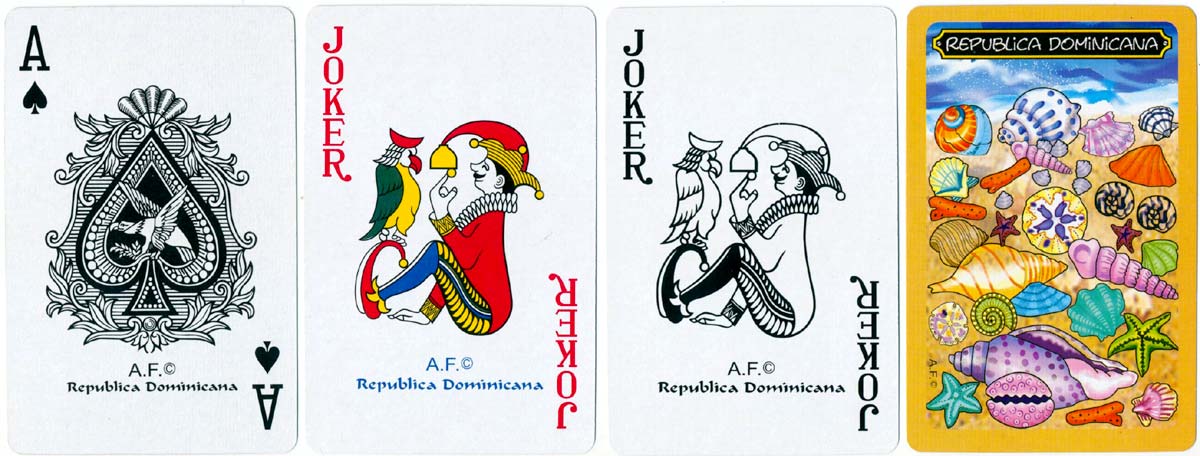 Dominican Republic souvenir playing cards © A.F.