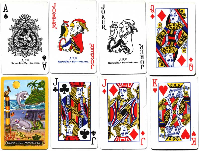 Dominican Republic souvenir playing cards © A.F.