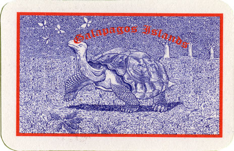 Galapagos Islands Souvenir Playing Cards