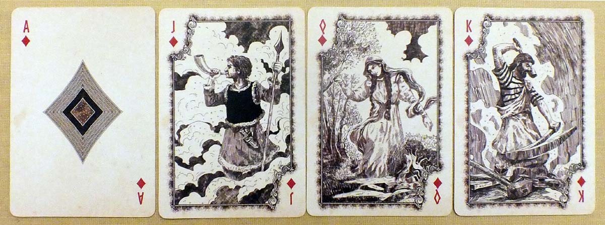 Kalevala playing cards deck by Sunish Chabba, 2018 Kalevala playing cards deck by Sunish Chabba, 2018