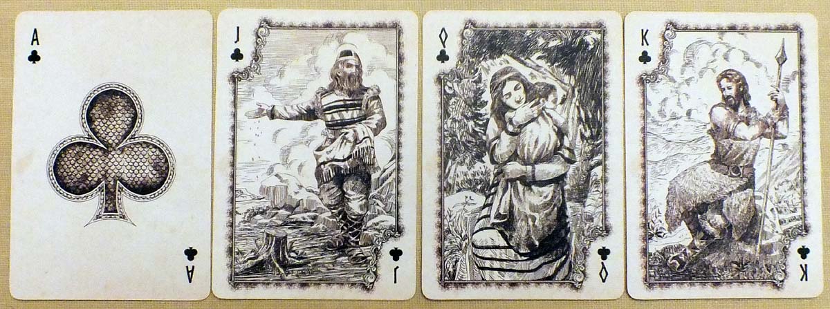 Kalevala playing cards deck by Sunish Chabba, 2018 Kalevala playing cards deck by Sunish Chabba, 2018