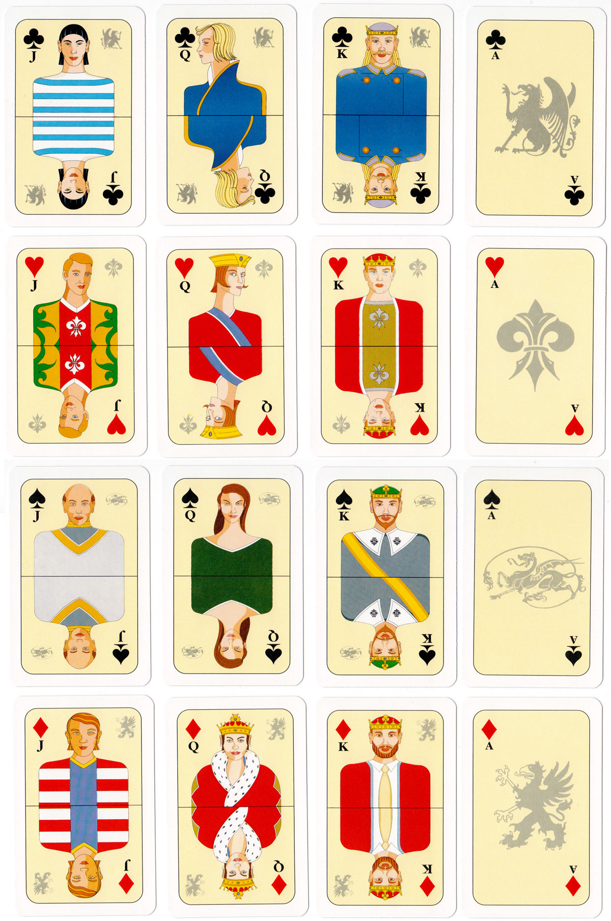 VR-VISA playing cards from Finland, date before 2009