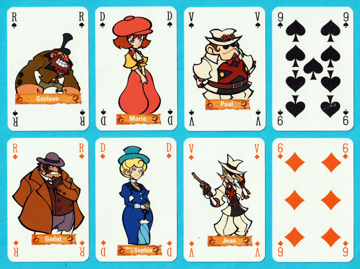 Docteur Lautrec et les Chevaliers Oubliés promotional pack for a video game set in late 19th-century Paris, designed by Noriaki Okamura. Made in France, 2011