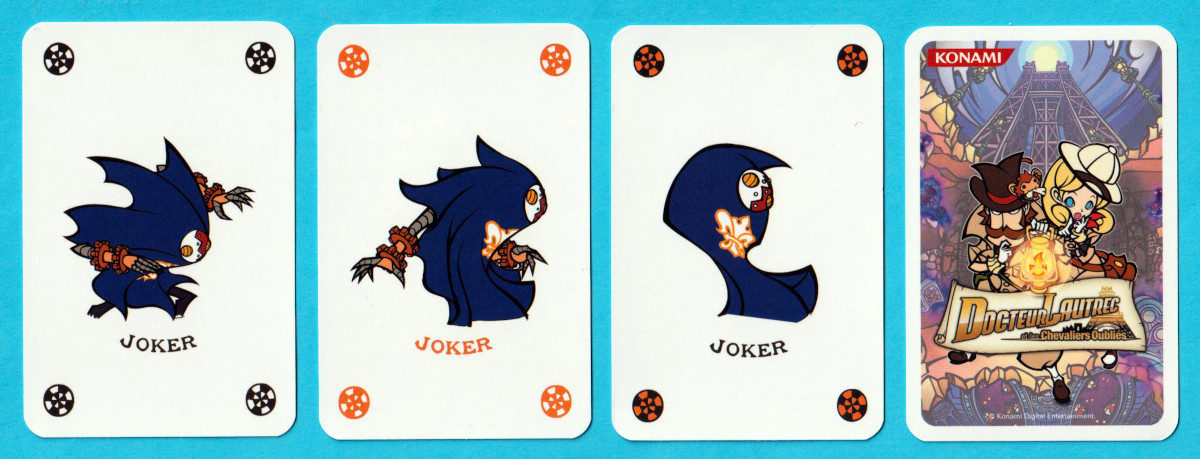 Docteur Lautrec et les Chevaliers Oubliés promotional pack for a video game set in late 19th-century Paris, designed by Noriaki Okamura. Made in France, 2011