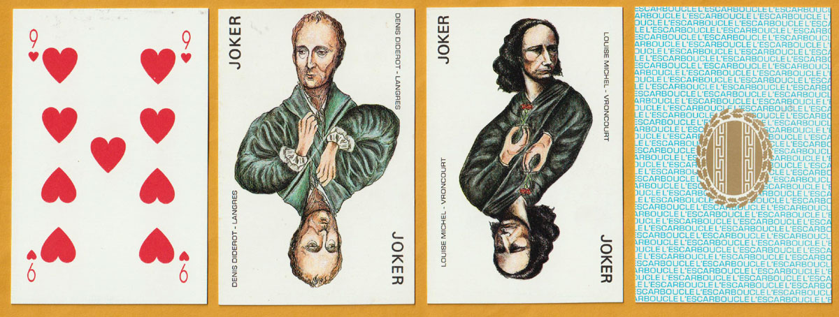 Jeux de Cartes de la Haute-Marne, Imp. Gamonet, Chaumont, France, 1990