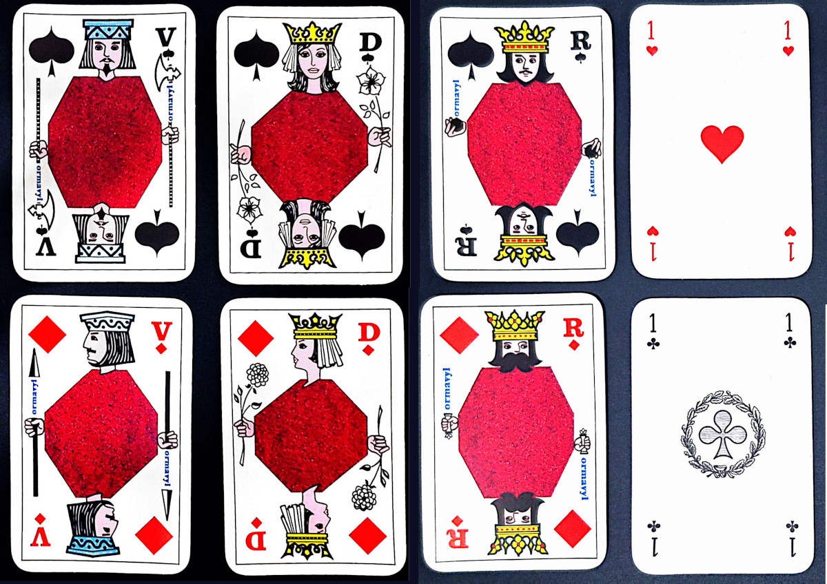 Ormavyl advertising playing cards, made in France, 1970s