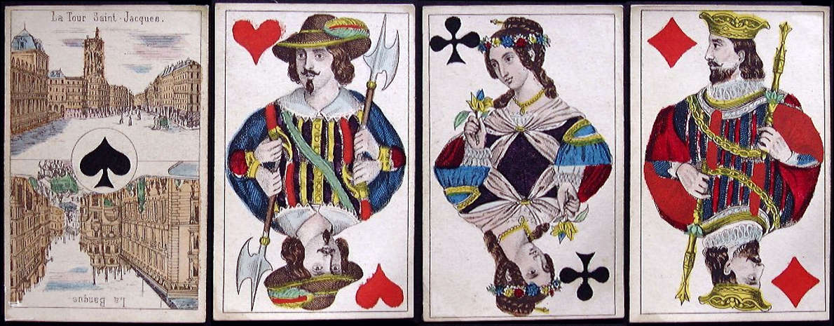 Cards by F. d'Alphonse Arnoult, c.1860 title=