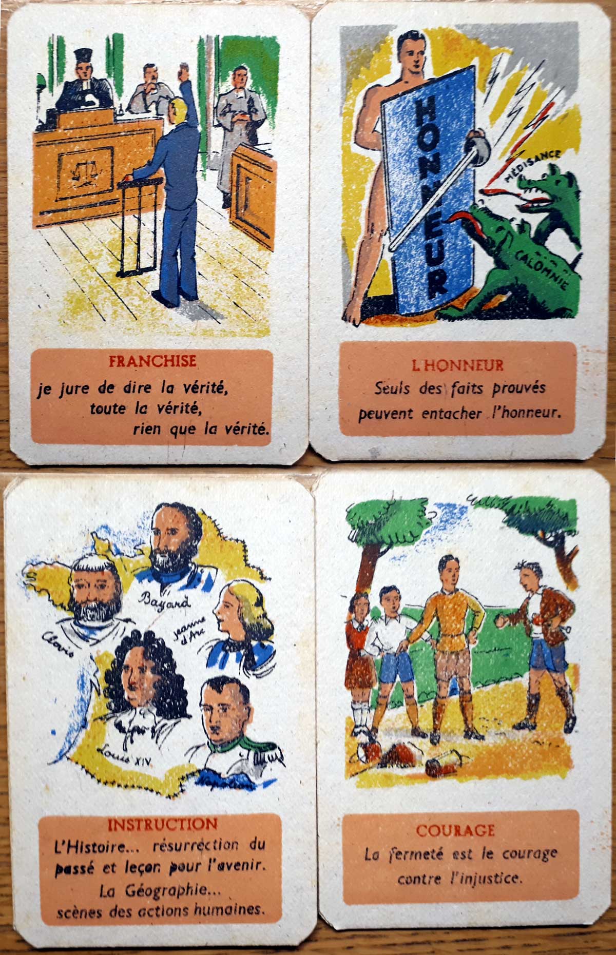 “Atouts de la Vie” created by Madame Lucien Willemetz, c.1940 Atouts de la Vie created by Madame Lucien Willemetz, c.1940