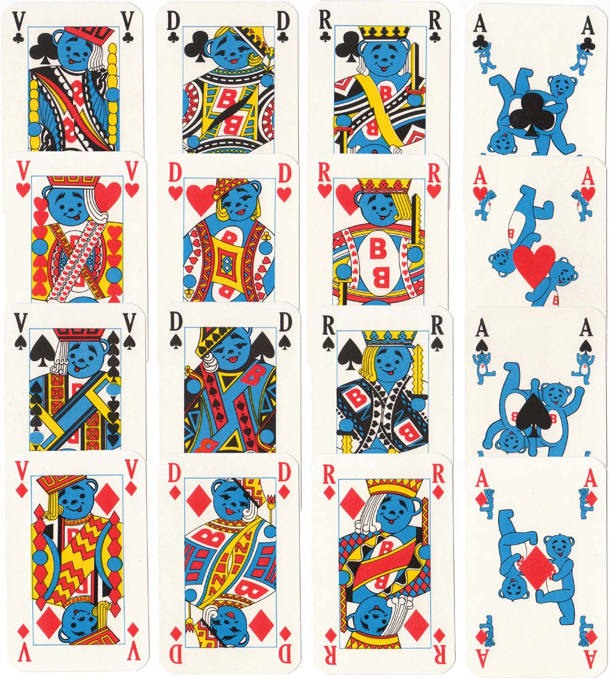 “Butagaz” playing cards, c.1976