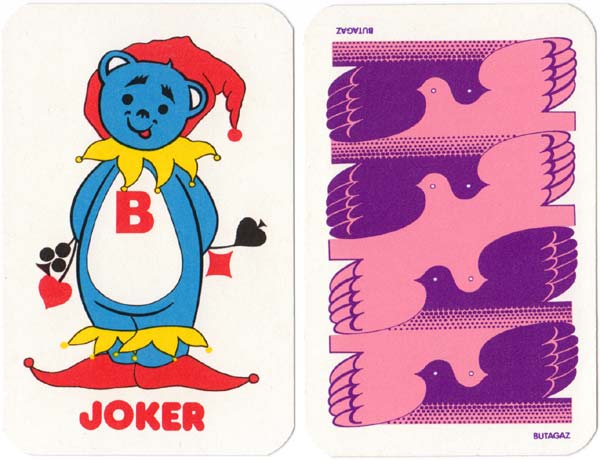 “Butagaz” playing cards, c.1976