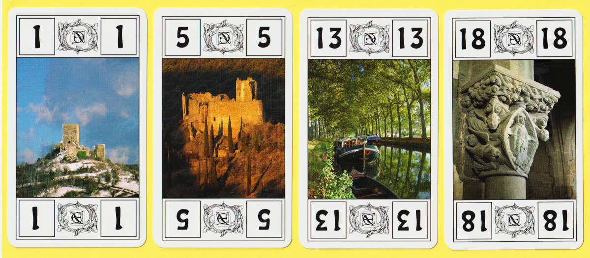 Le Tarot du Pays Cathare published by Editions Delasko, Paris, France, c2010