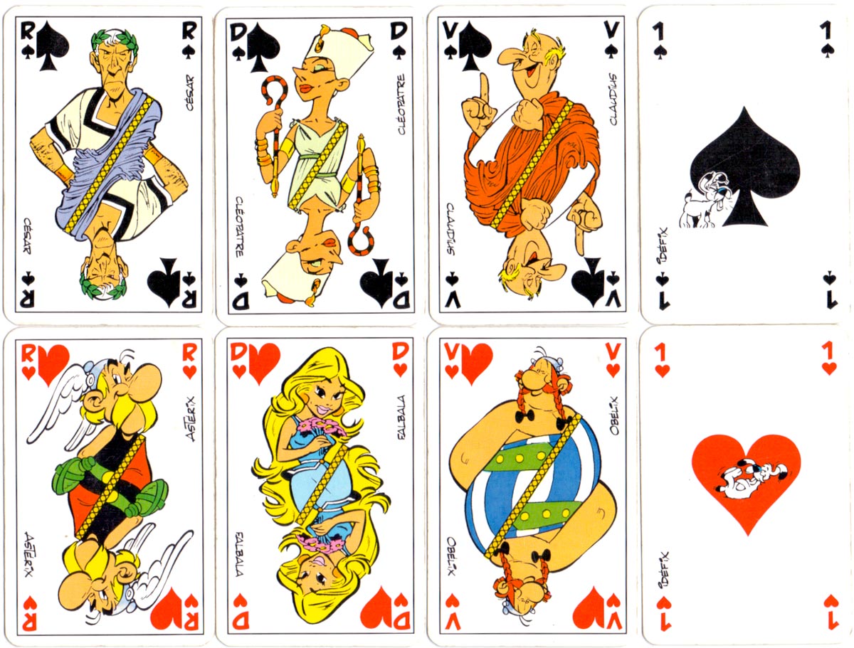 Astérix Cartes à Jouer published by Ducale, 1987. © Ed.Albert René / Goscinny-Uderzo Astérix Cartes à Jouer published by Ducale, 1987. © Ed.Albert René / Goscinny-Uderzo