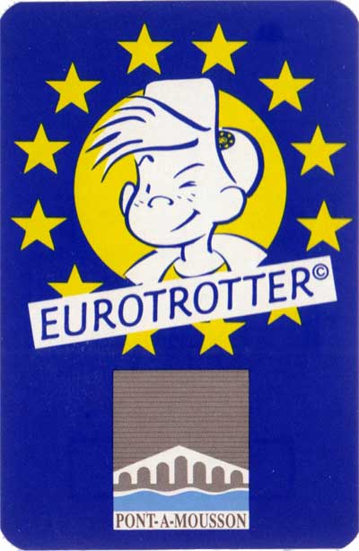 Eurotrotter by France Cartes under their Ducale title, c.1980s