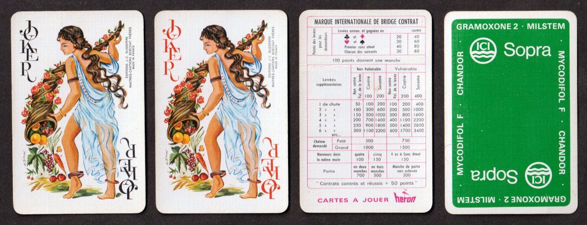 romotional pack for ICI Sopra published by Editions J.-C. Dusserre, Paris, France, c.1973.