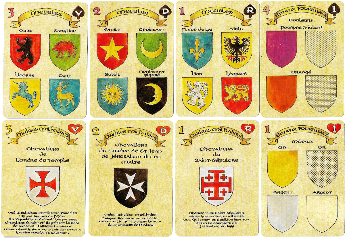 Jeu des Blasons published by Éditions J.C. Dusserre, Paris, 1994
