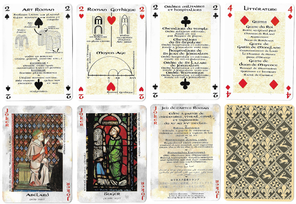 Jeu Roman published by Éditions Dusserre, Paris, 1990