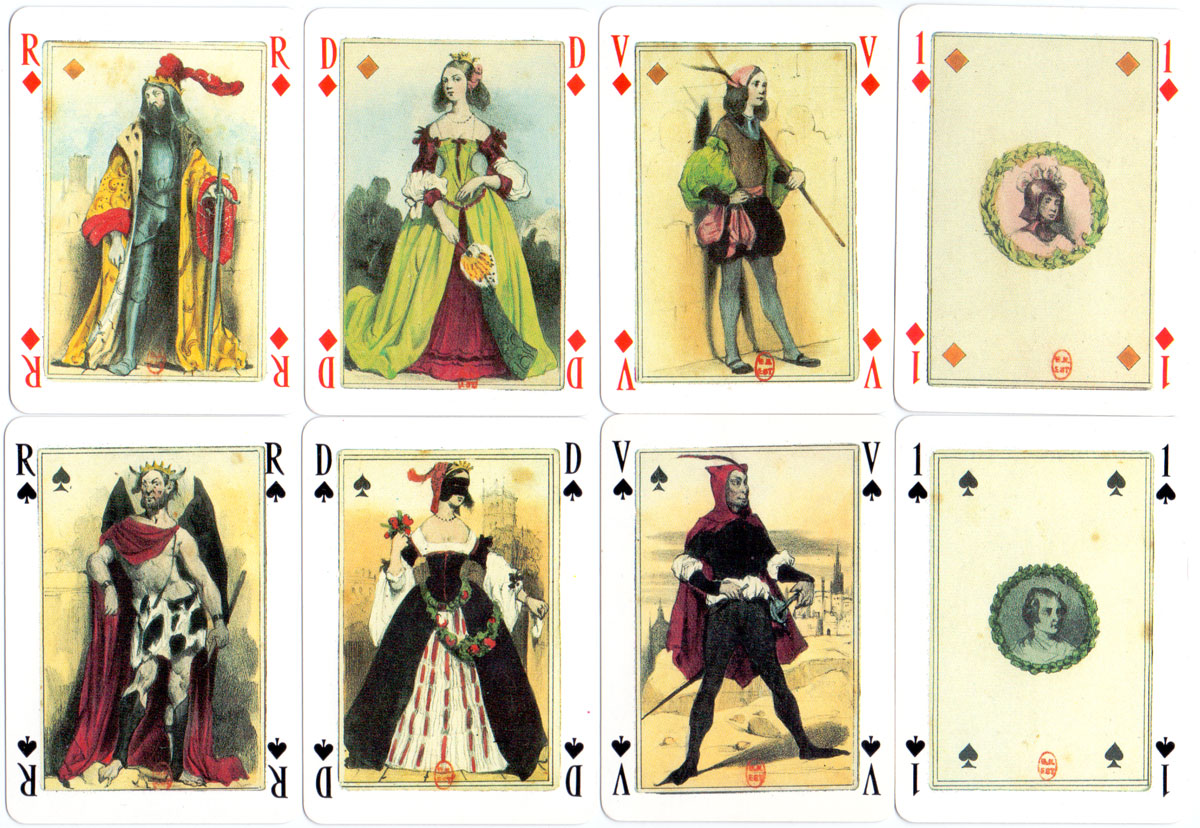 “Jeu Romantique de Nanteuil” published by Éditions Dusserre, Paris