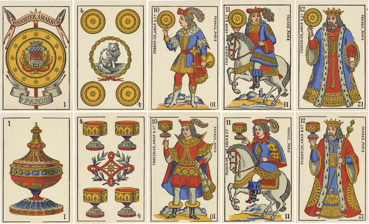 Cartes Catalanes by Fossorier, Amar et Cie — The World of Playing Cards