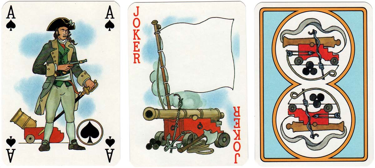 Corsaires playing cards designed by Jean Bruneau, 1984 Corsaires playing cards designed by Jean Bruneau, 1984