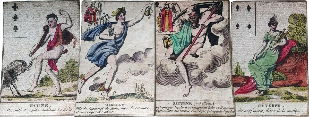 XVIII C. Mythological cards
