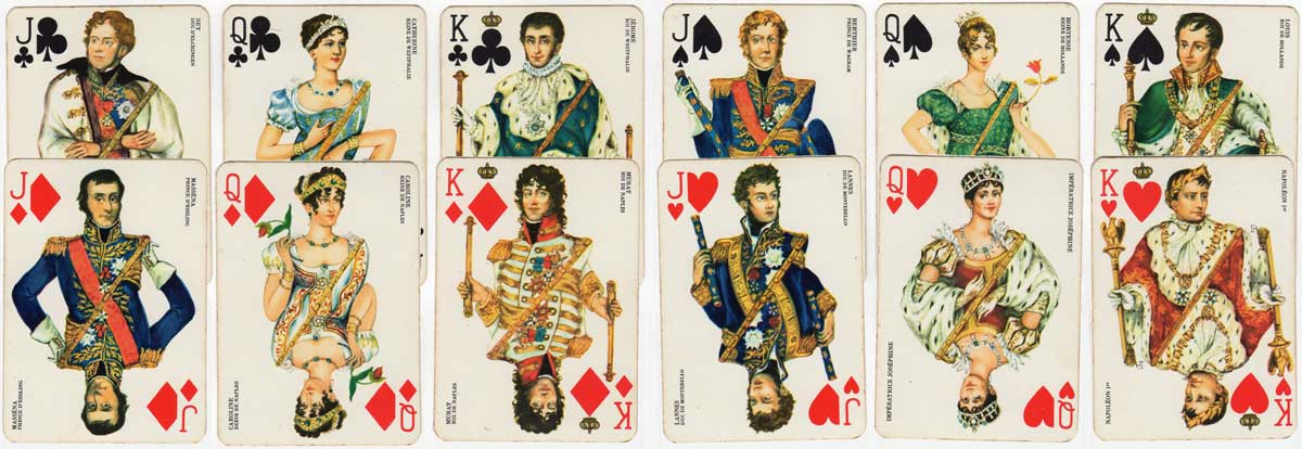 deck created by Matéja celebrating the bicentenary of the birth of Napoleon (1769-1969)