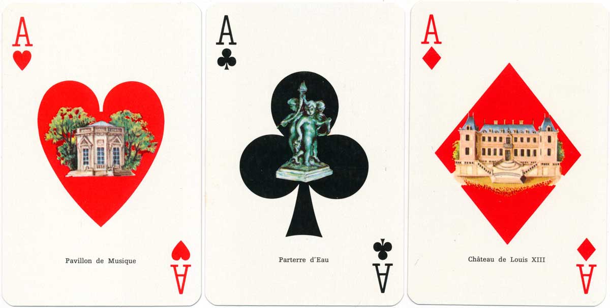 Versailles Playing Cards created by Matéja and printed by B. P. Grimaud, c.1970