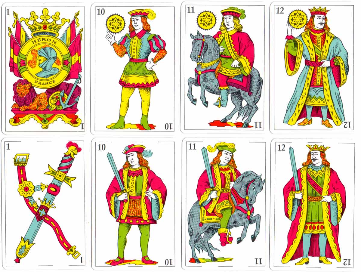 Cartes à Jouer Espagnoles Héron - Catalan pattern c.1990