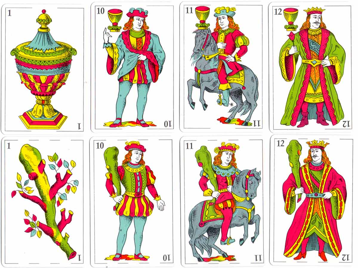 Cartes à Jouer Espagnoles Héron - Catalan pattern c.1990