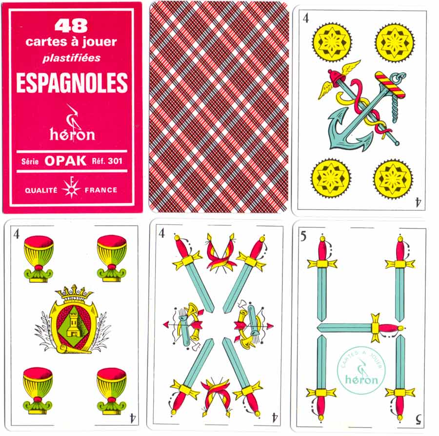 Cartes à Jouer Espagnoles Héron - Catalan pattern c.1990