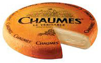 Véritable Chaumes cheese made in the French village of St Antoines