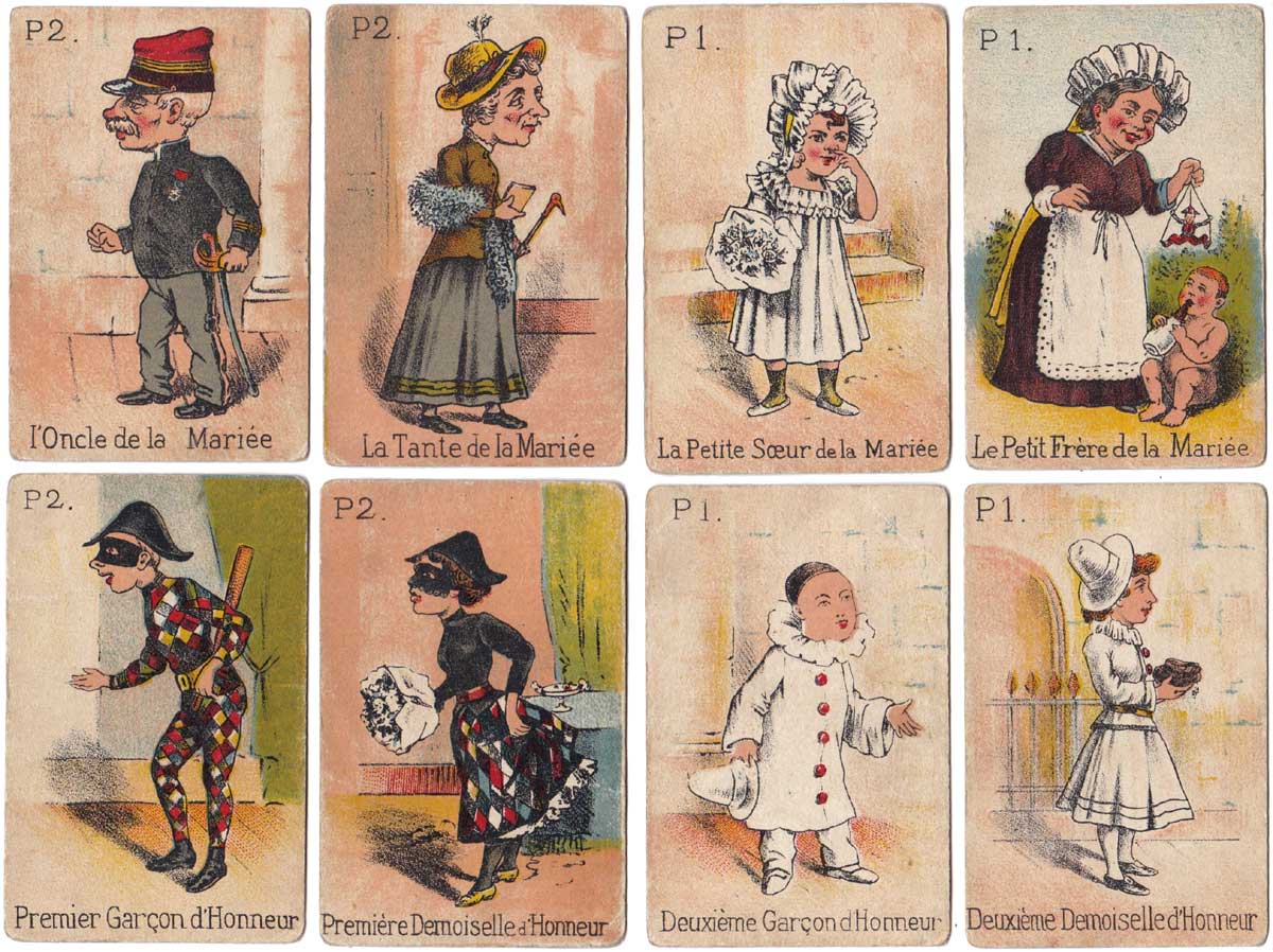 La Mariée du Mardi-Gras, Jeux et Jouets Français, Paris, early 1900s