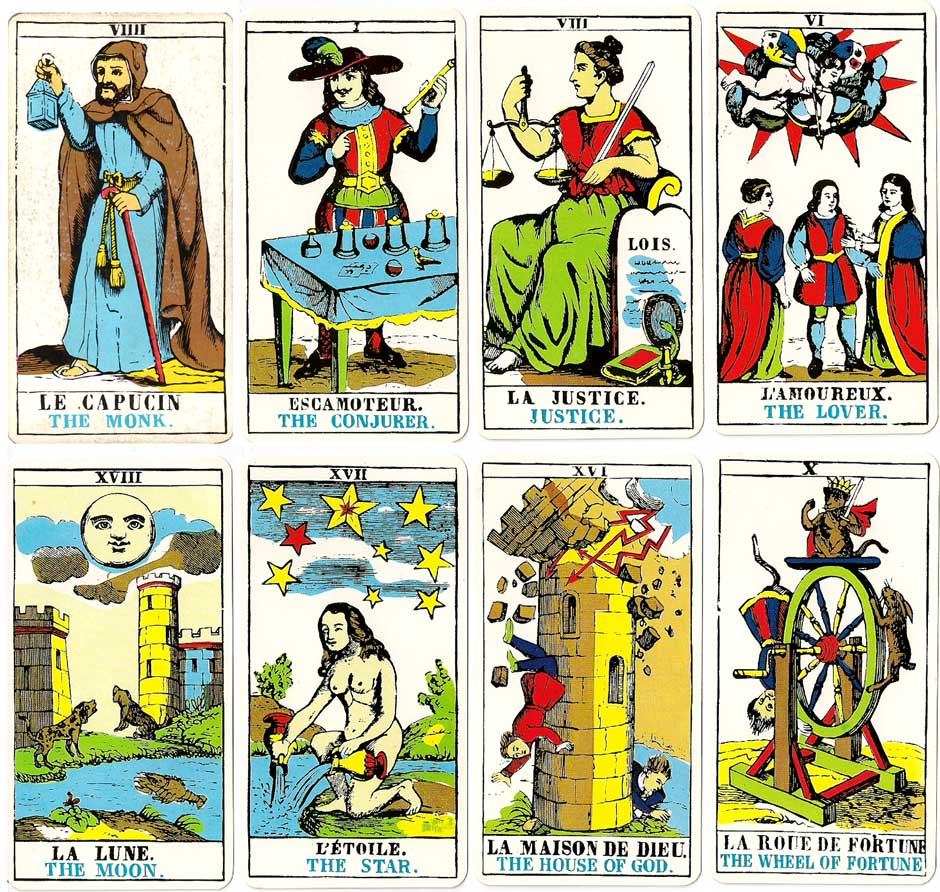 “The Épinal Tarot”, 1830 “The Épinal Tarot”, 1830