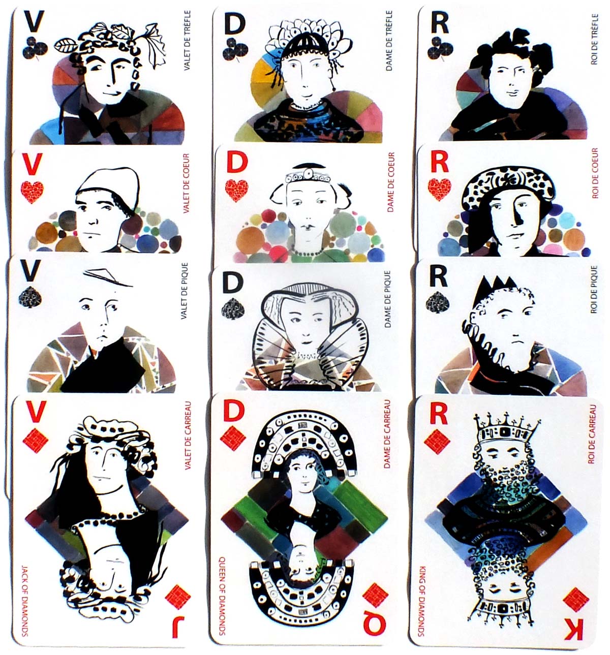 Virginie Houdet “Cartes à Jouer” limited edition, 2017 Virginie Houdet “Cartes à Jouer” limited edition, 2017