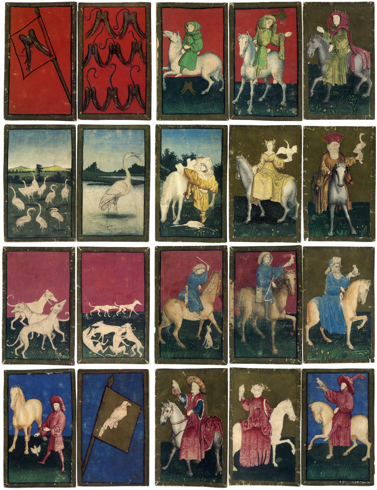 The Ambras Court Hunting pack, c.1445