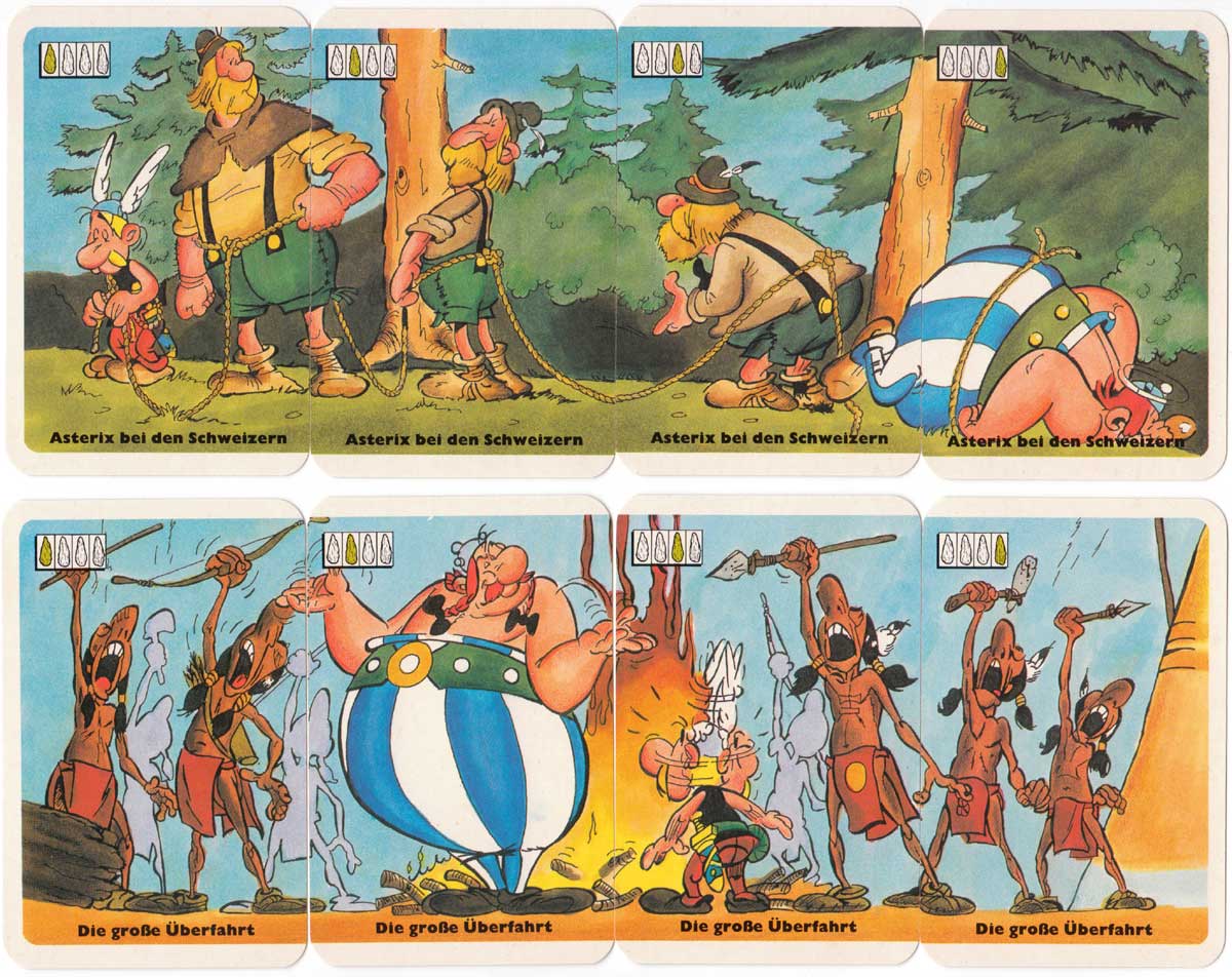 Asterix Abenteuer-quartett by ASS, 1989