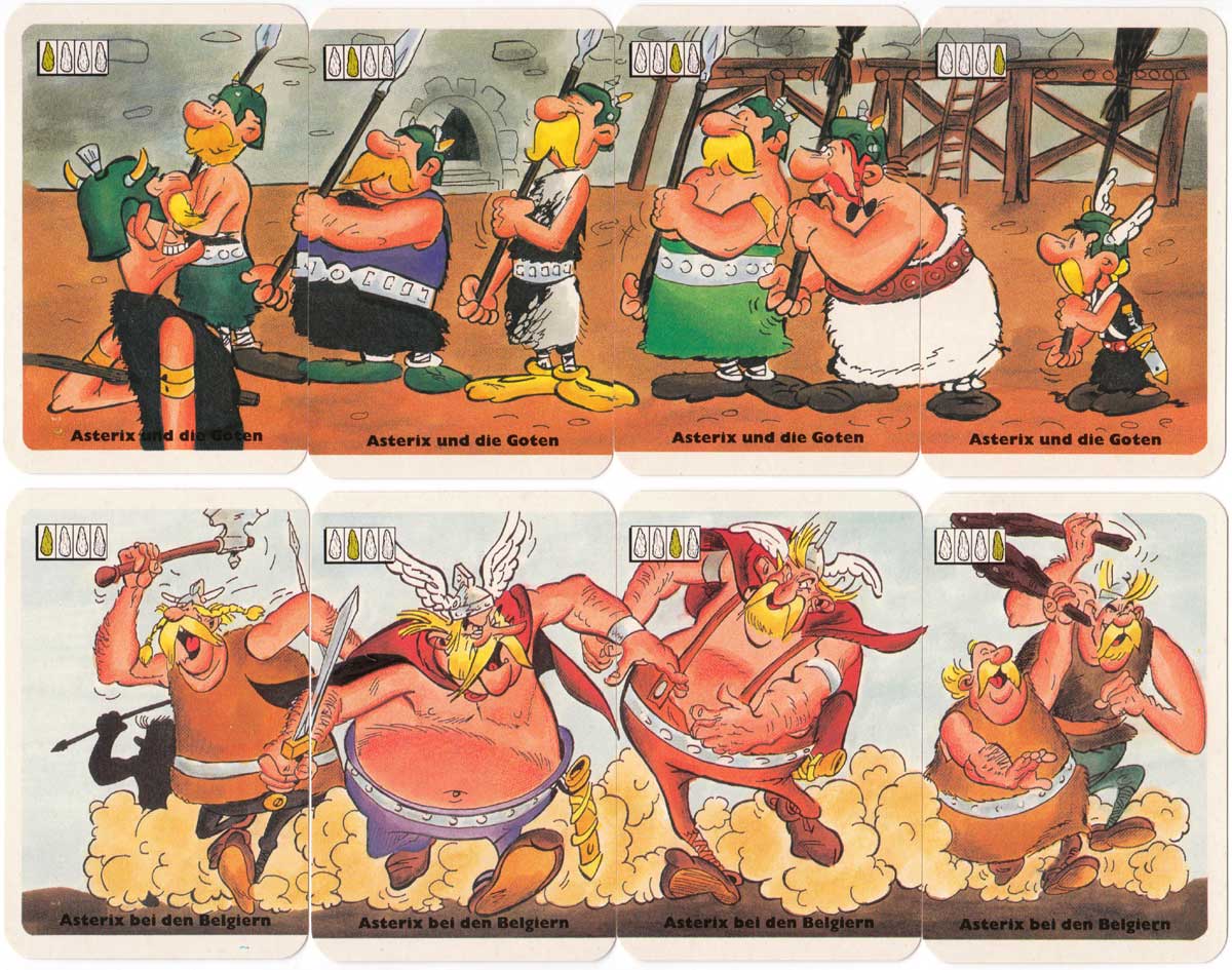 Asterix Abenteuer-quartett by ASS, 1989