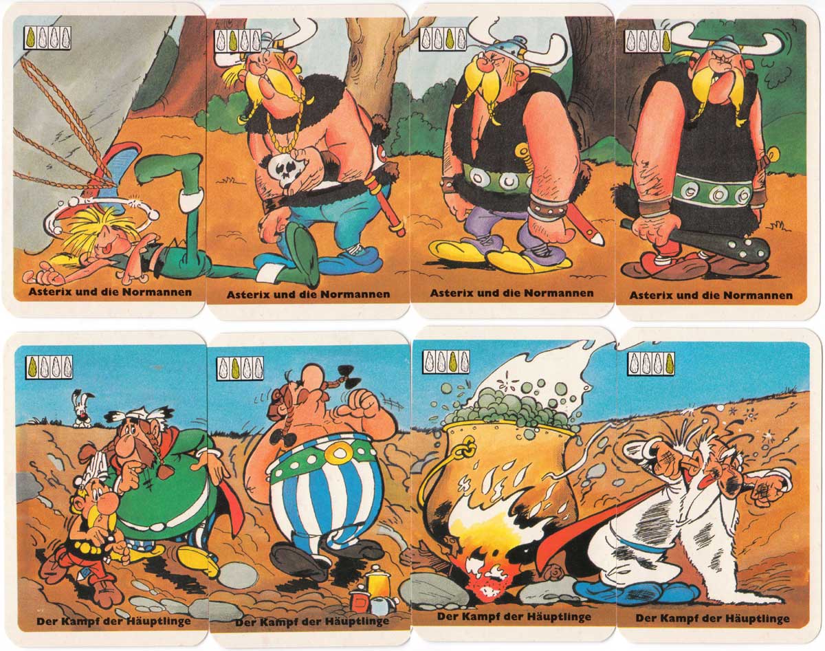 Asterix Abenteuer-quartett by ASS, 1989