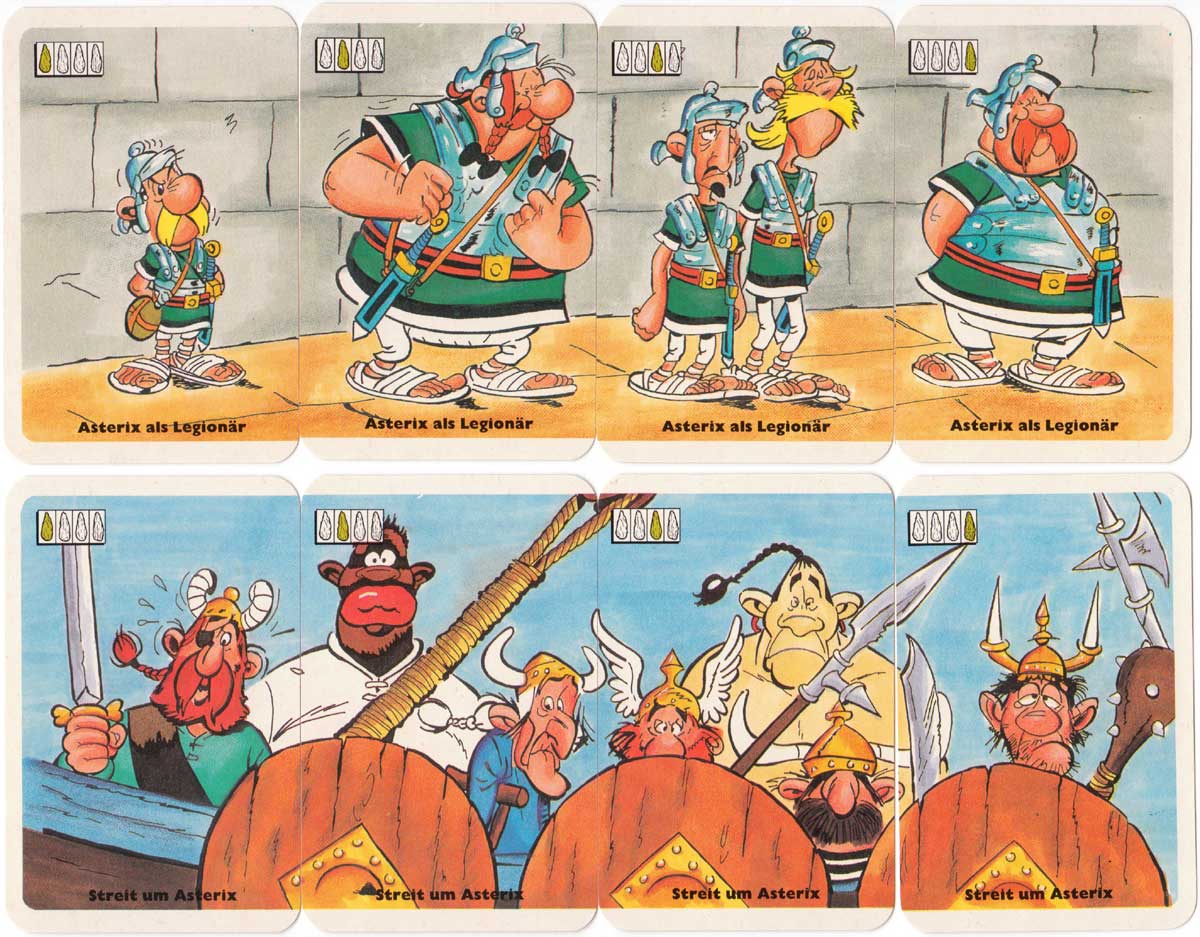 Asterix Abenteuer-quartett by ASS, 1989