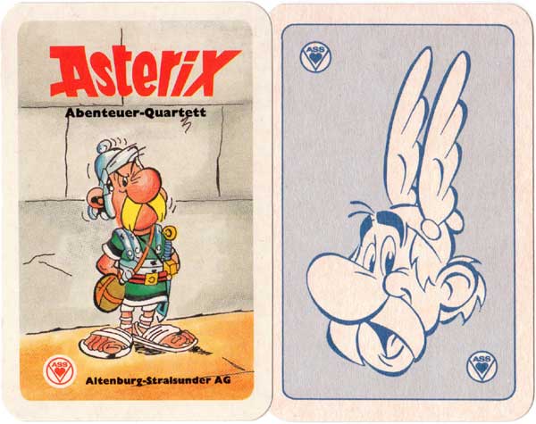 Asterix Abenteuer-quartett by ASS, 1989