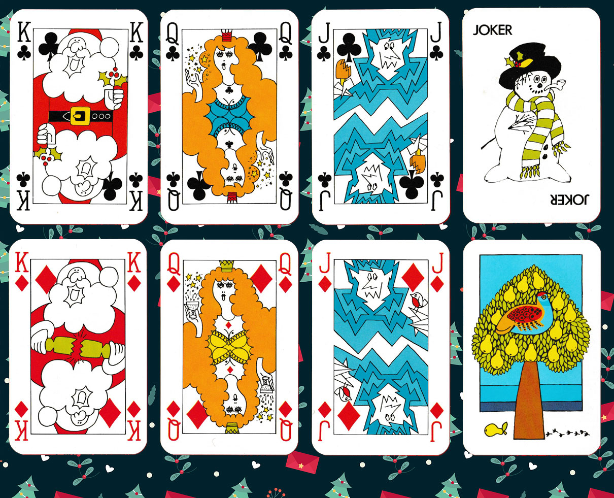 Christmas 1980 playing cards — The World of Playing Cards