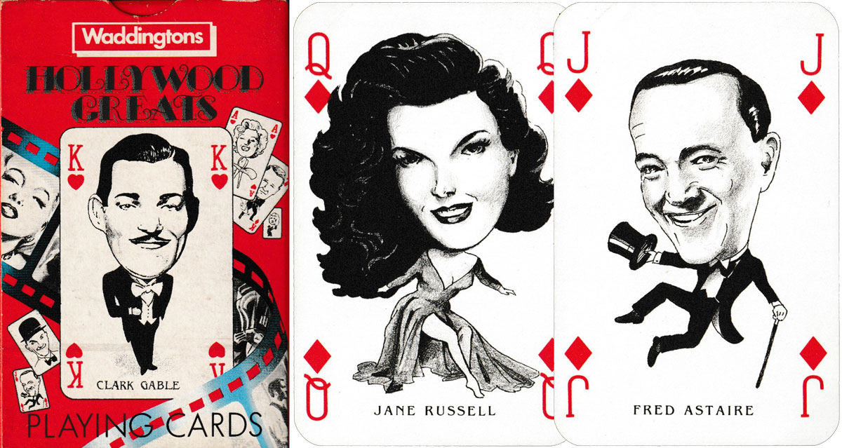 Hollywood Greats playing cards — The World of Playing Cards