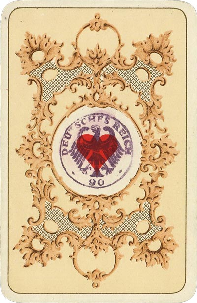 Original “Kaiserkarte” by Schneider & Co, 1895-1897