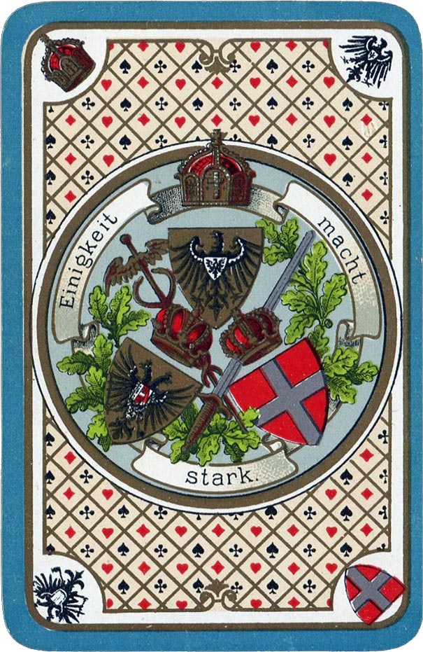 Original “Kaiserkarte” by Schneider & Co, 1895-1897